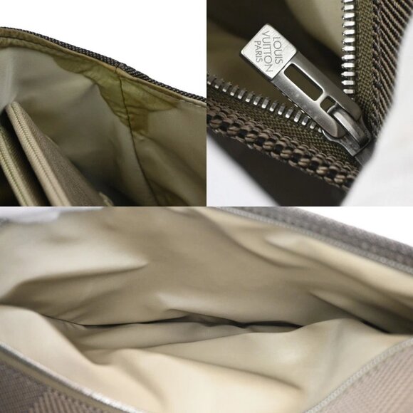 LOUIS VUITTON Damier Geant Messager Shoulder Bag Canvas Leather - Picture 13 of 14